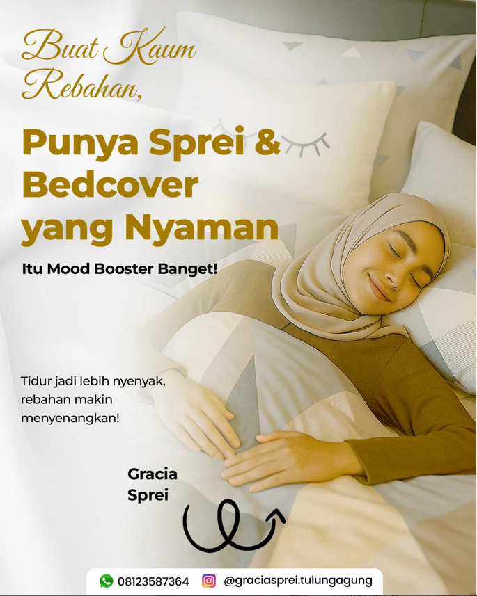 <p>Nggak cuma bikin kamar makin cantik, tapi juga 
